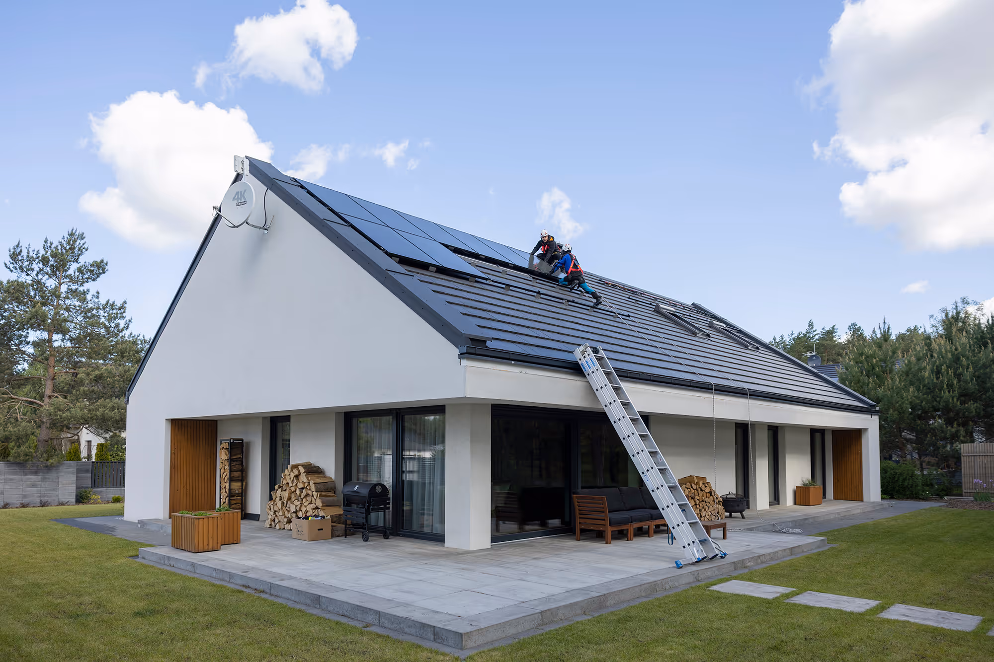 Fotowoltaika z magazynem energii dla domu.